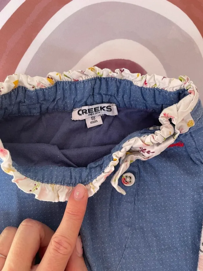 Lot de 2 pantalons bébé fille – Taille 18 mois / 80-81 cm 👖👶 - photo numéro 3