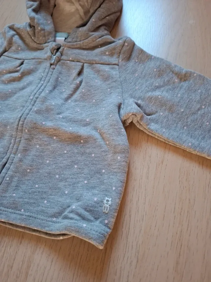 Veste zippée à capuche - photo numéro 2