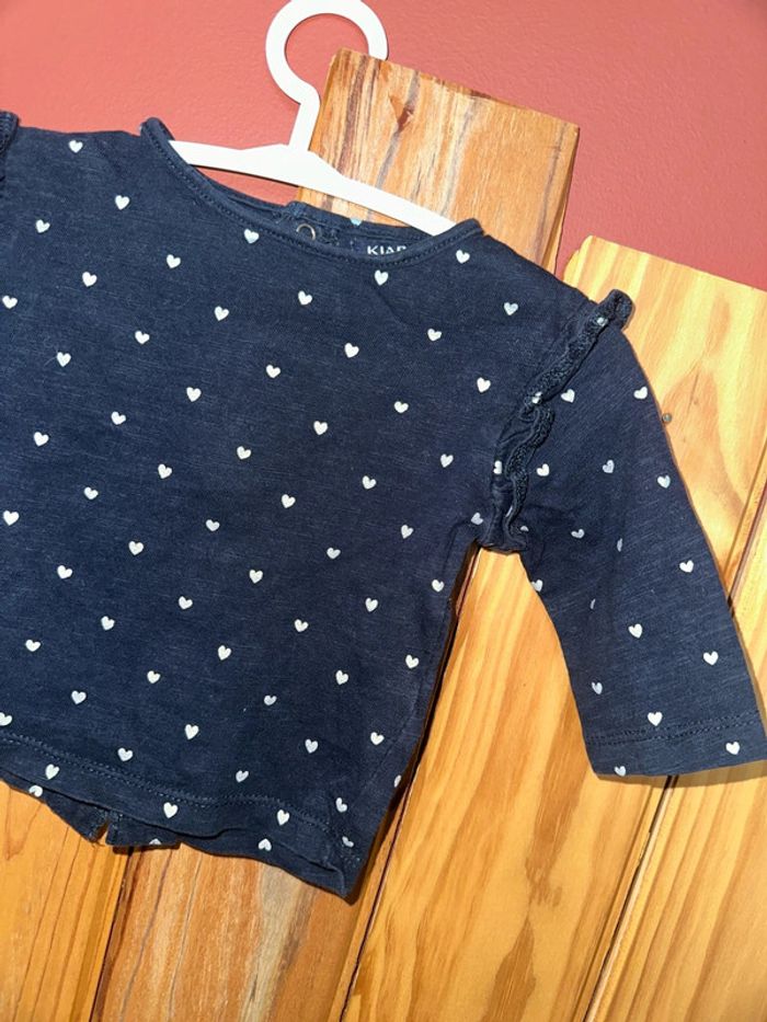 T-shirt manche longue Kiabi 3 mois - photo numéro 2