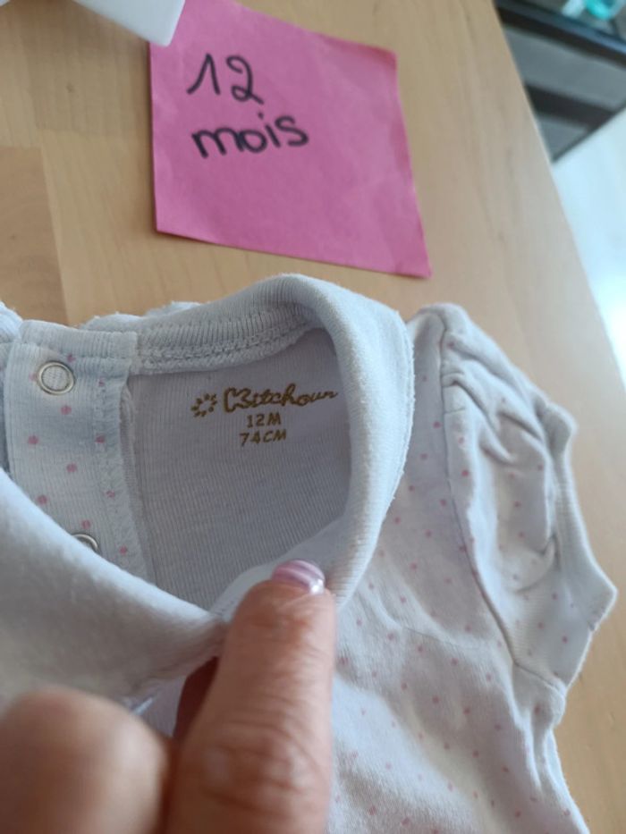 Lot fille 12 mois 8 pièces 74cm - photo numéro 18