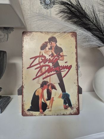 Plaque en métal Dirty Dancing NEUVE