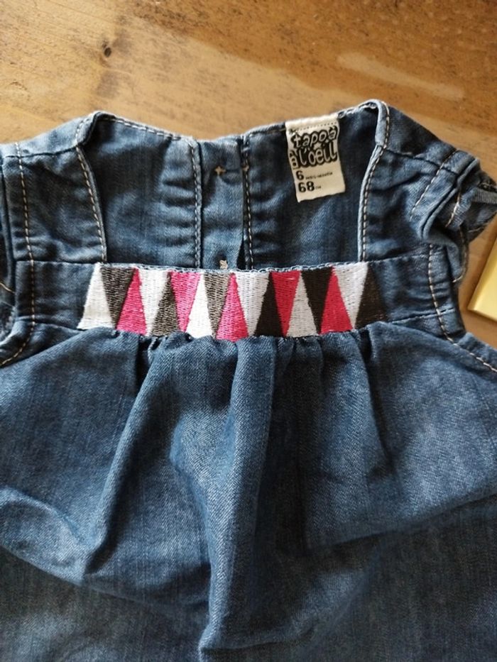 Robe jean TAO 6 mois - photo numéro 2