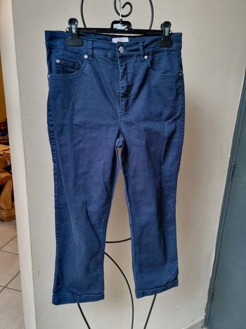 Pantacourt bleu marine