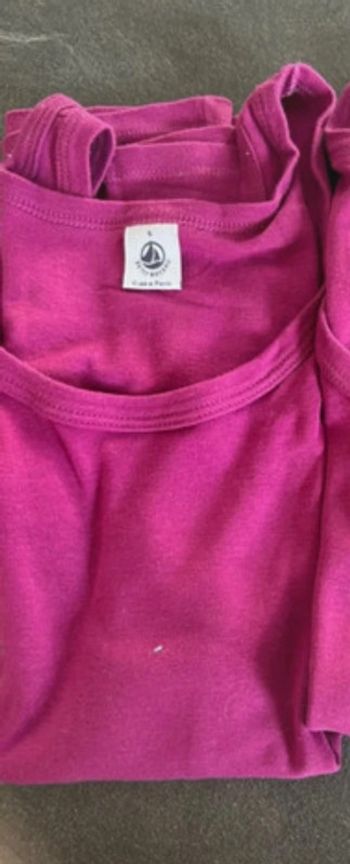 1 débardeur violet petit bateau taille S