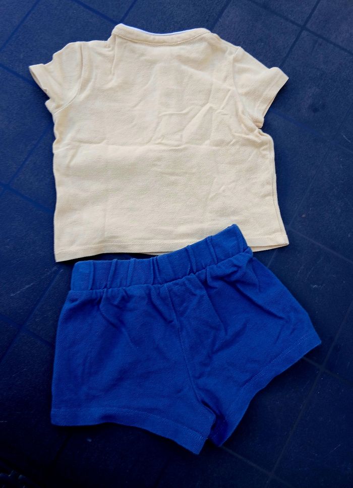 Ensemble short et polo 6mois - photo numéro 2