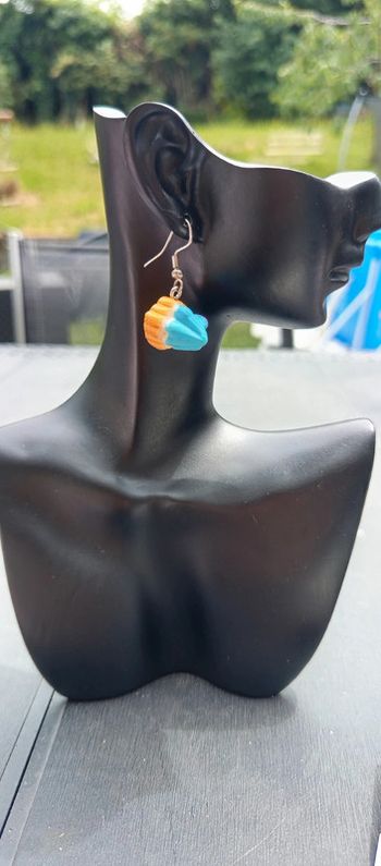 Boucles d'oreilles gâteaux femme