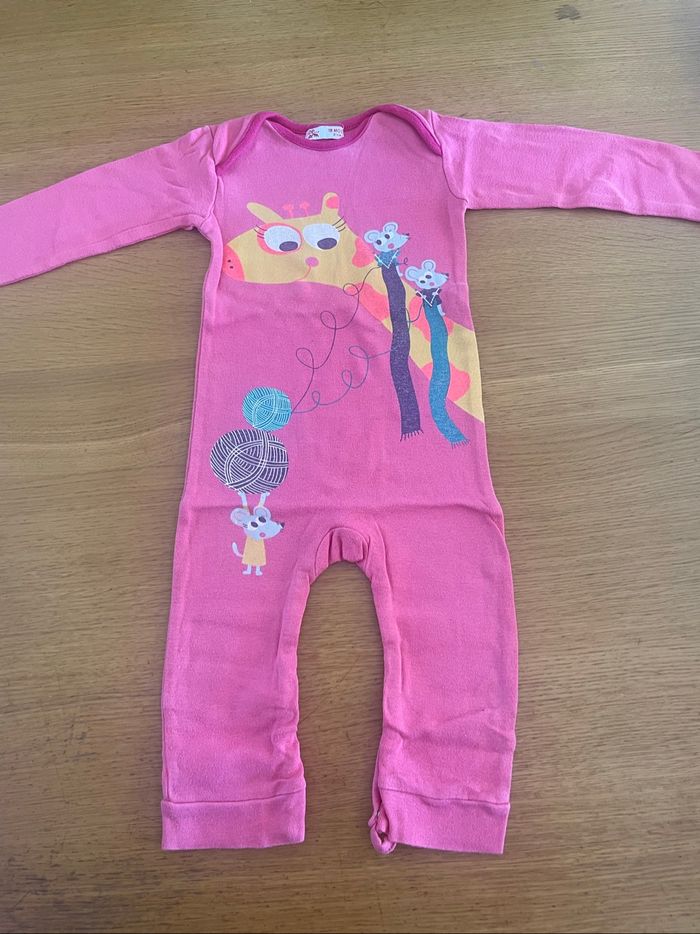 Pyjama sans pied coton 18 mois dpam