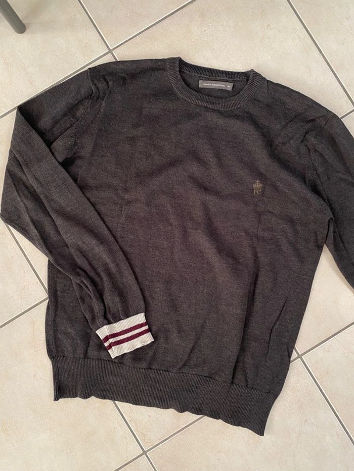 Pull homme gris French Connection M