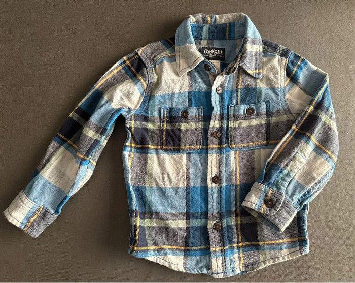 Chemise manches longues Oshkosh 24m - photo numéro 2