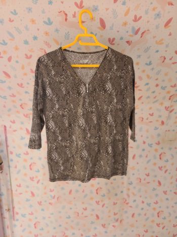 Tunique imprimée serpent 🐍