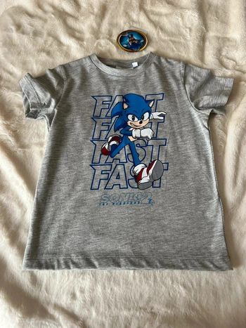 Tee shirt sonic