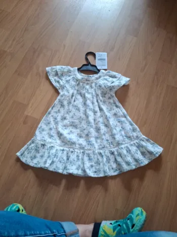 Robe de cérémonie fille 18 mois
