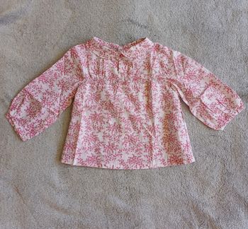 Chemise fleurie 12 mois - Obaïbi