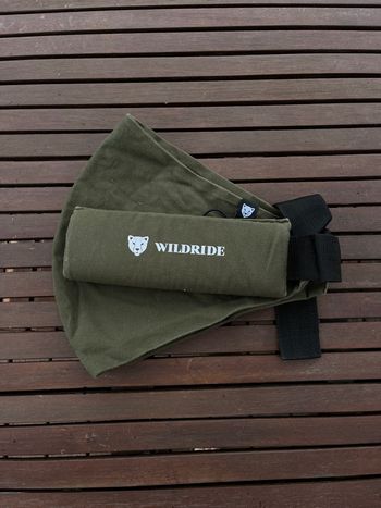 Porte bébé wildride vert kaki