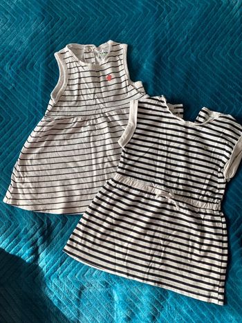 Lot 2 robes été 9 mois