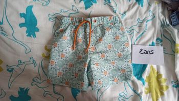 Short de bain 2 ans
