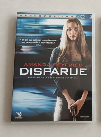 Dvd disparue 