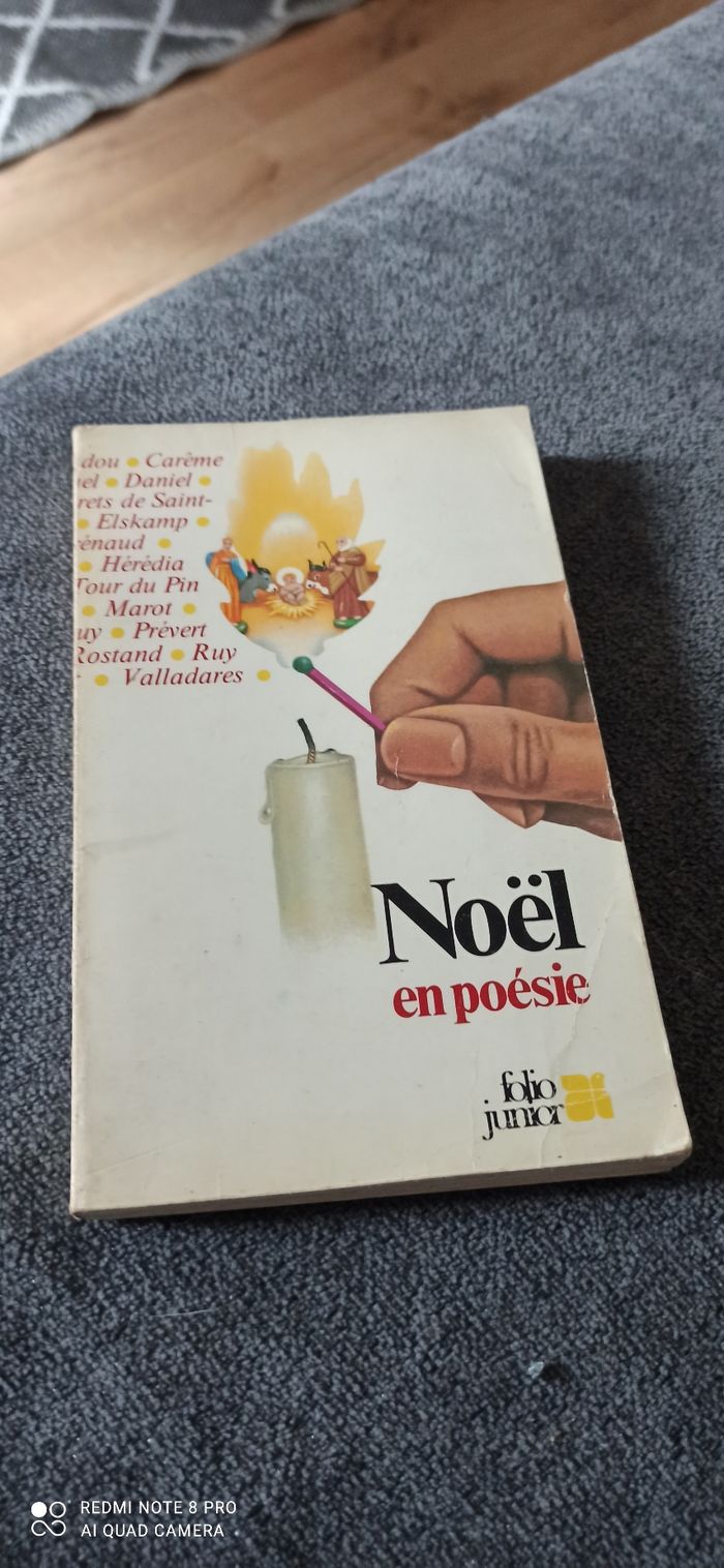 Livre noel en poesie