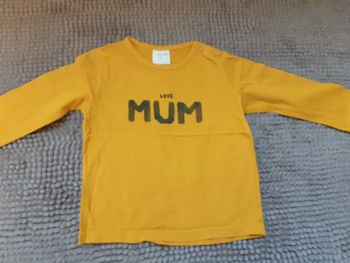 T-shirt ML Kiabi 18 mois