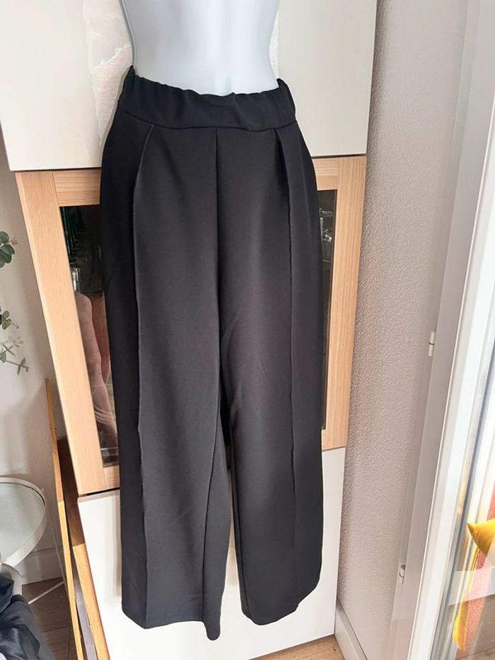 Pantalon jambes large h&m taille m - photo numéro 2