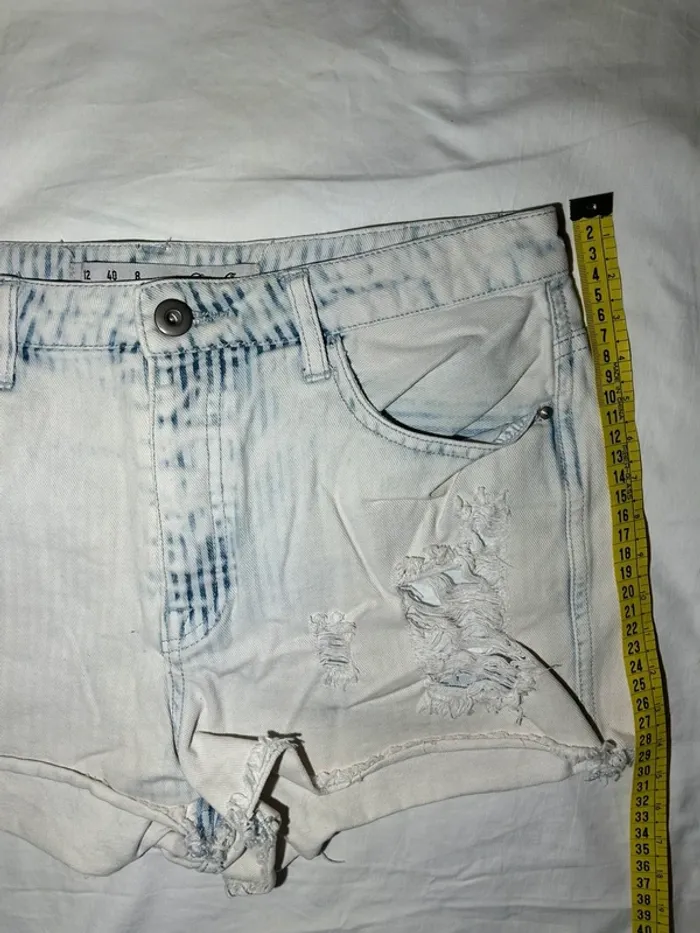 Short en jean denim co - photo numéro 2