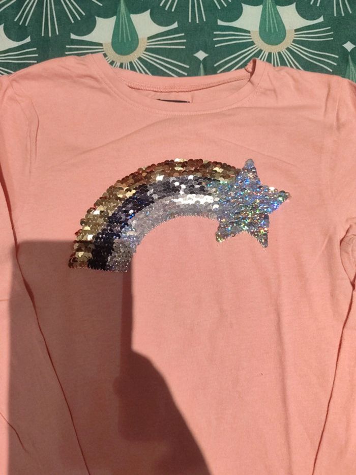 T-shirt manche longue taille 5 ans - photo numéro 2