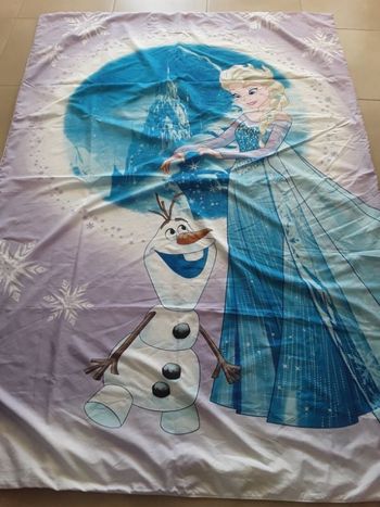 Parure housse de couette Reine des Neiges TBE