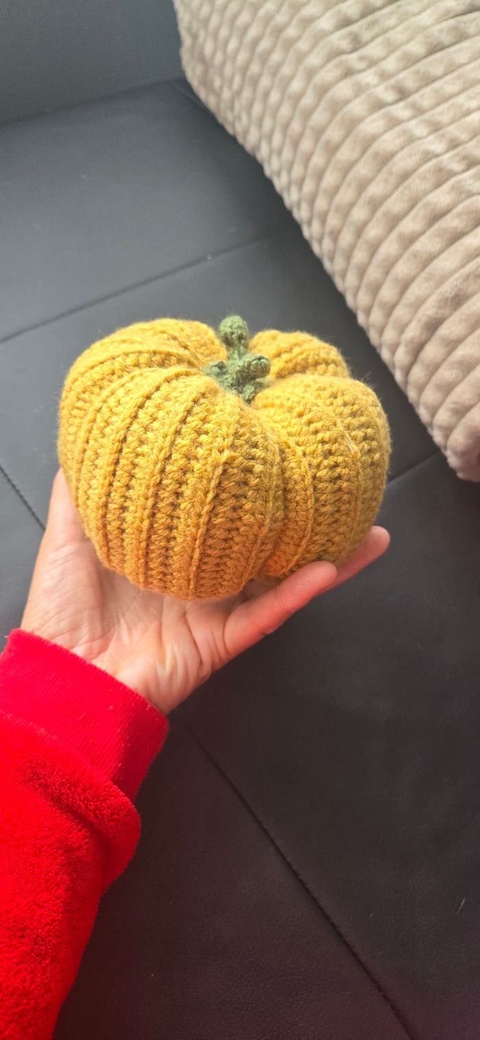 Citrouille moutarde Grand modèle neuf - photo numéro 6