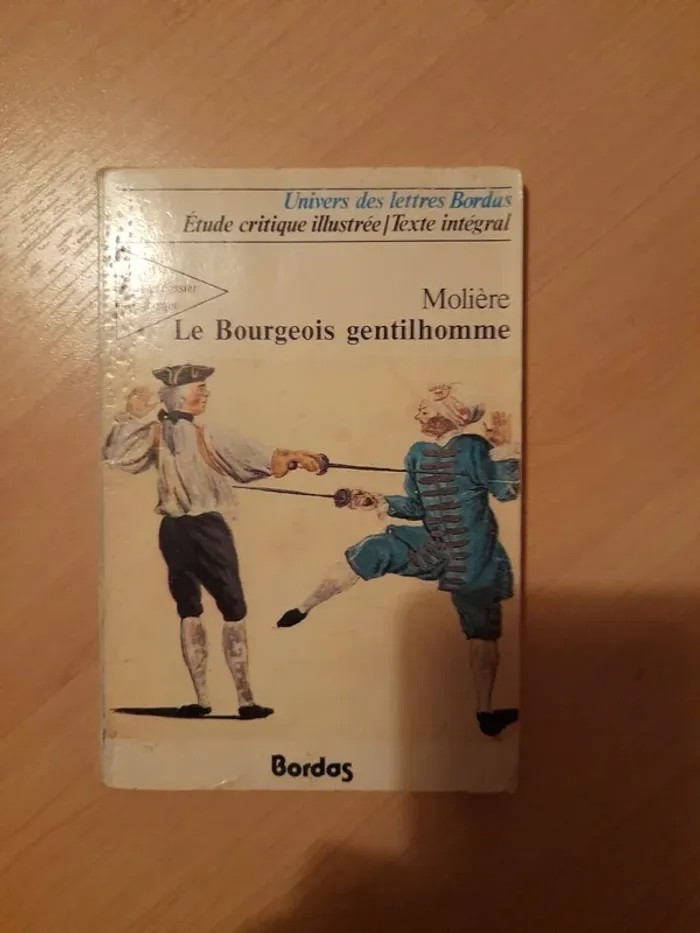 Le Bourgeois Gentilhomme - Molière - Édition Bordas