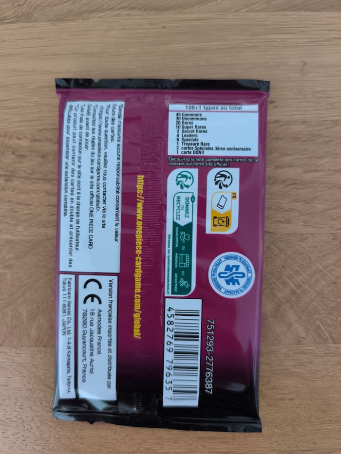 Booster one piece OP11 neuf - photo numéro 2