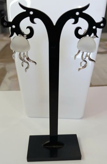 BOUCLES D'OREILLES MEDUSE ! NEUF !