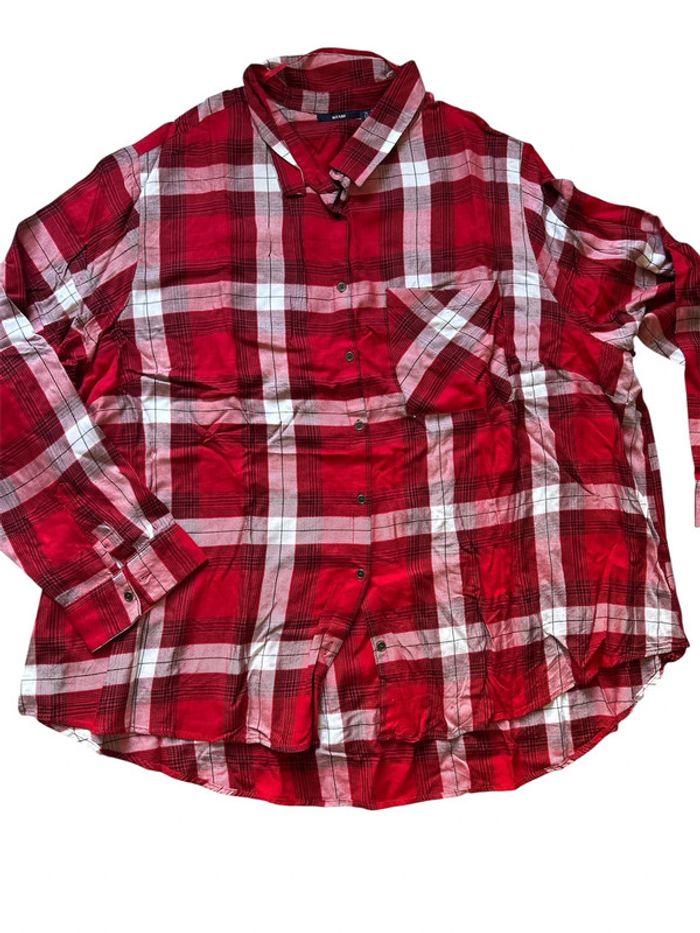 Chemise à carreaux#kiabi#taille 58