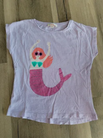 T-shirt fille 5 ans dpam