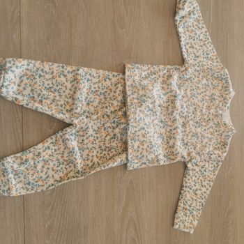 Ensemble fleuri taille 6 mois