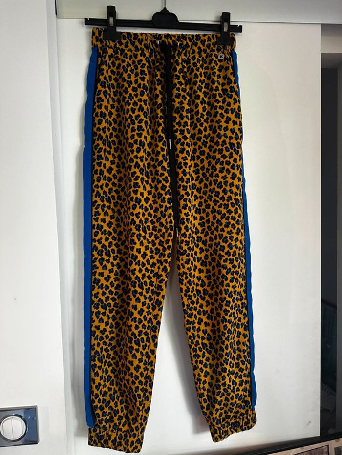🐆 Pantalon fluide Koralline – Motif panthère chic (Neuf)