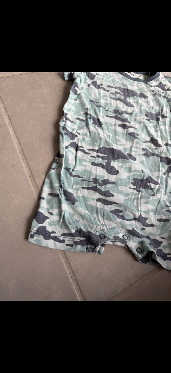 Barboteuse combishort camouflage 36 mois - photo numéro 6