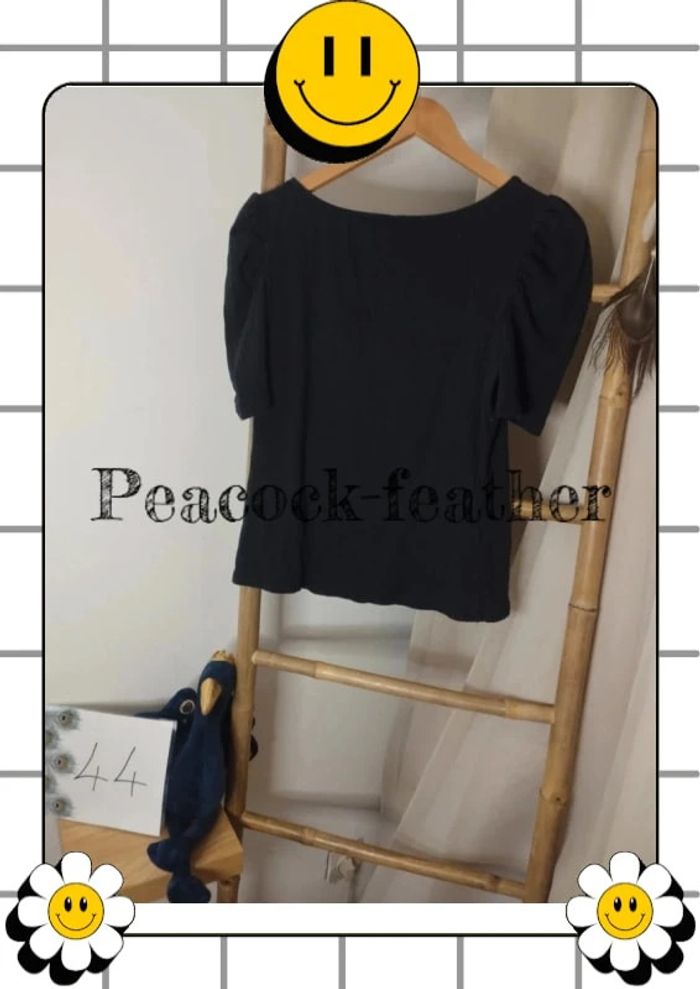 T-shirt noir shein curve 1xl - photo numéro 5