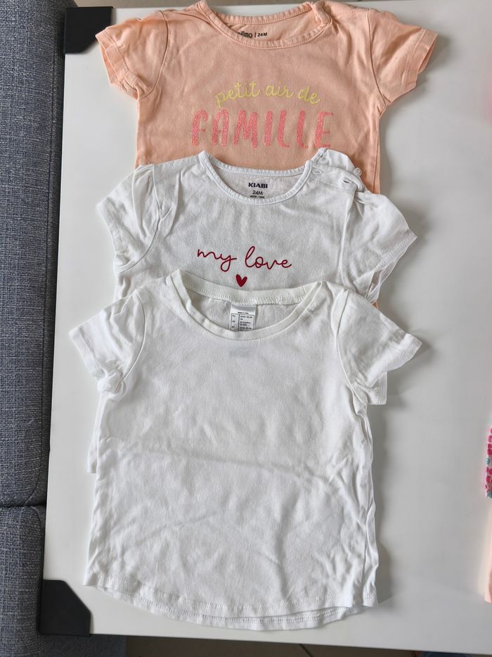Lot de t-shirts - photo numéro 2