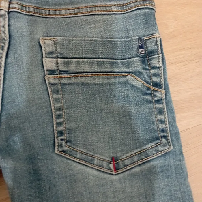 Bermuda skinny en jeans 8 ans - photo numéro 4