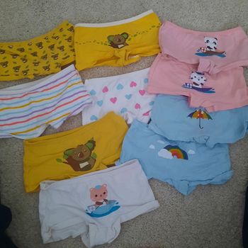 Lot 10 Culottes boxer neuve 6ans