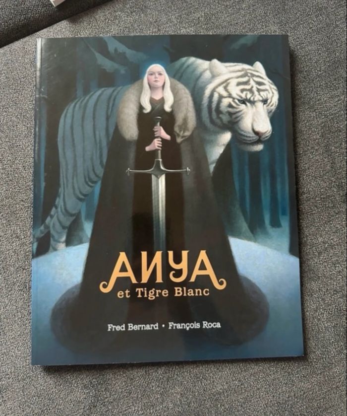 Livre enfant « Anya et Tigre blanc »