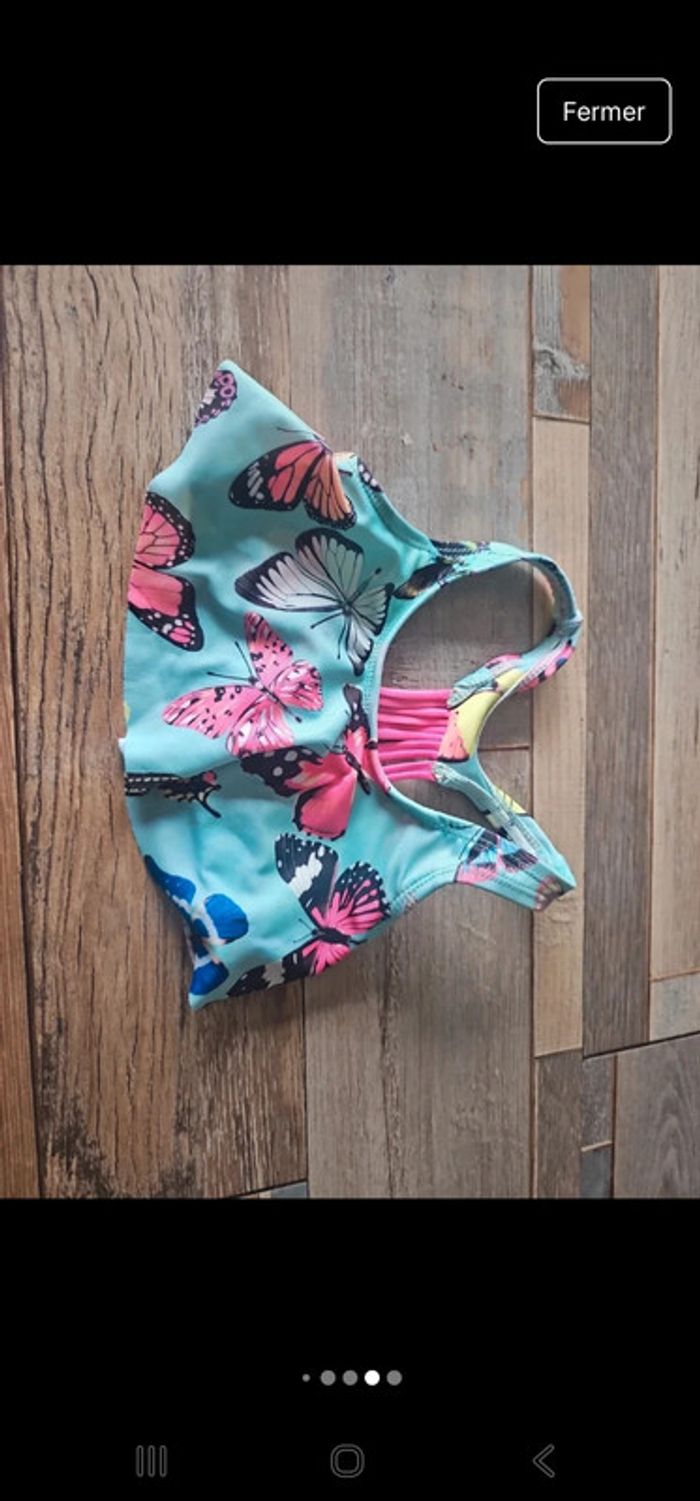 Bikini fille taille 4 ans 
Maillot de bain 2 pièces - photo numéro 5