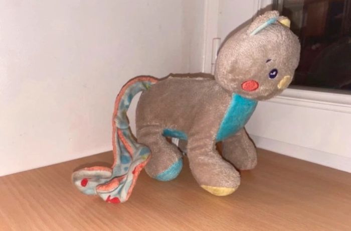 Doudou chat sucre d’orge - photo numéro 2