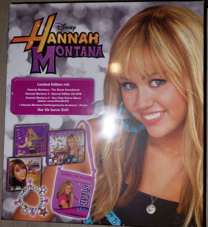 Coffret Hannah montana de cd et Dvd