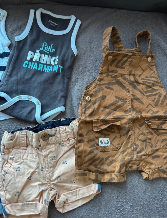 Lot de vêtements bébé garçon 3 mois - photo numéro 2