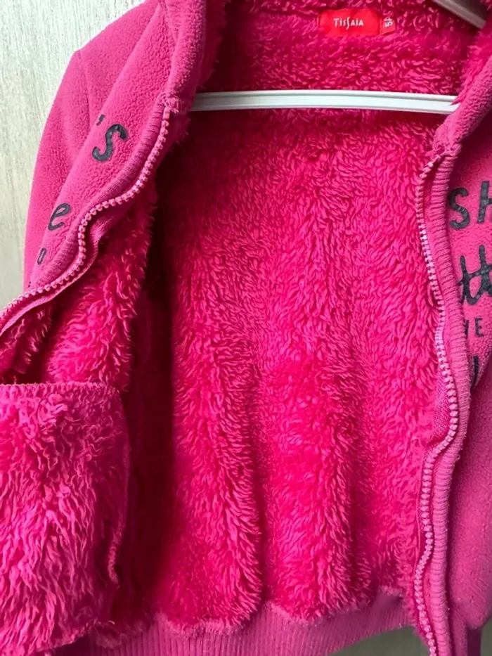Sweat épais tissaia 5 ans rose - photo numéro 8