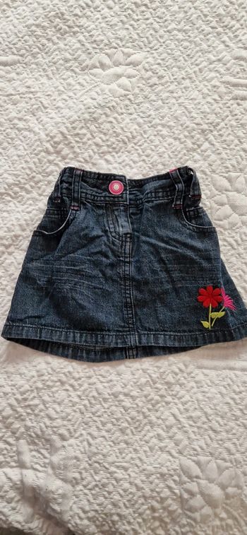 Jupe en jeans fille 4 ans Orchestra