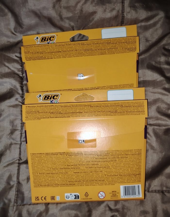 2 lots de 18 feutres bic kids - photo numéro 2