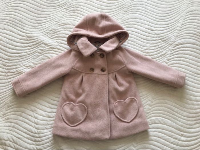 Manteau chaud fille rose C&A - photo numéro 2