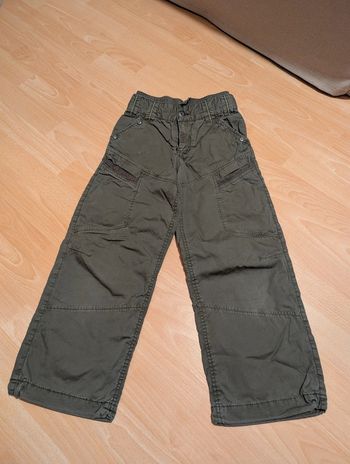 Baggy Okaïdi kaki 100% coton